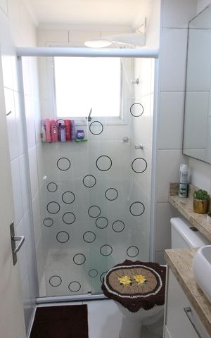 Apartamento à venda com 55m², 2 quartos e 1 vagaBanheiro Social