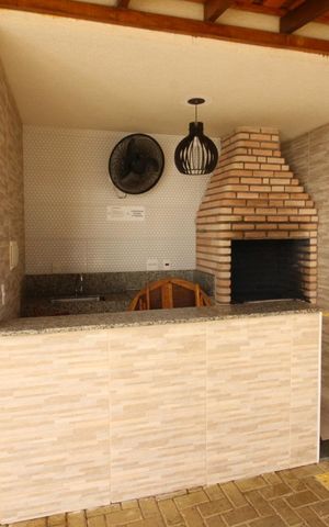 Apartamento à venda com 55m², 2 quartos e 1 vagaÁrea comum - Churrasqueira