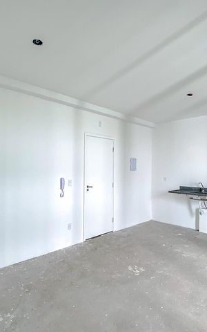 Studio à venda com 41m², 1 quarto e sem vagaSala