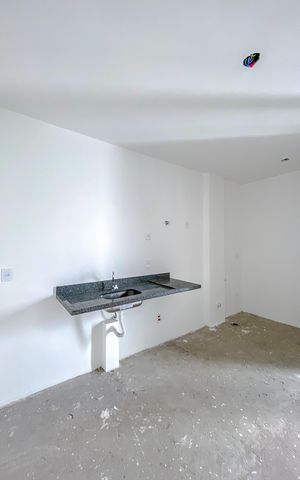 Studio à venda com 41m², 1 quarto e sem vagaCozinha