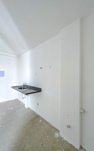 Studio à venda com 41m², 1 quarto e sem vagaCozinha