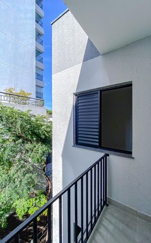 Studio à venda com 41m², 1 quarto e sem vagaVaranda da Sala