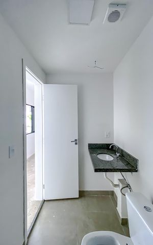 Studio à venda com 41m², 1 quarto e sem vagaBanheiro Social