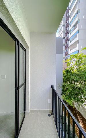 Studio à venda com 44m², 1 quarto e sem vagaVaranda da Sala