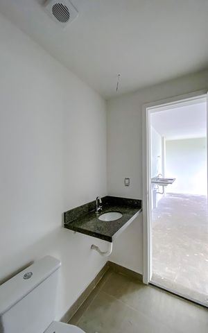 Studio à venda com 44m², 1 quarto e sem vagaBanheiro