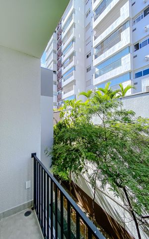 Studio à venda com 44m², 1 quarto e sem vagaVaranda da Sala