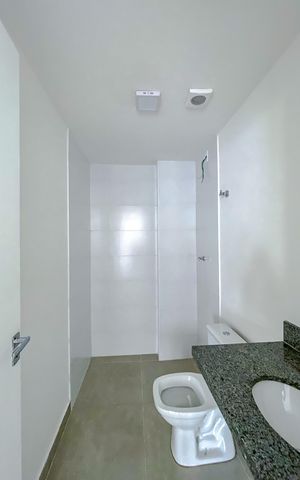 Studio à venda com 44m², 1 quarto e sem vagaBanheiro