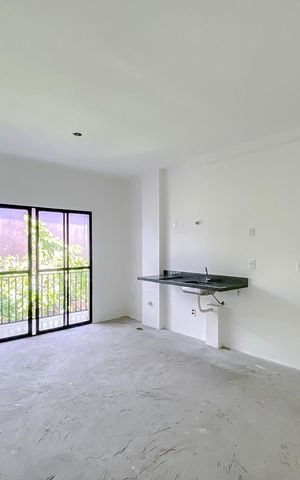 Studio à venda com 45m², 1 quarto e sem vagaStudio