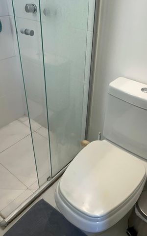 Apartamento à venda com 74m², 2 quartos e 1 vaga Apartamento à venda com 74m², 2 quartos e 1 vagaBanheiro da Suíte