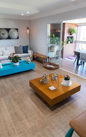Apartamento à venda com 137m², 4 quartos e 3 vagas Apartamento à venda com 137m², 4 quartos e 3 vagasSala de Estar