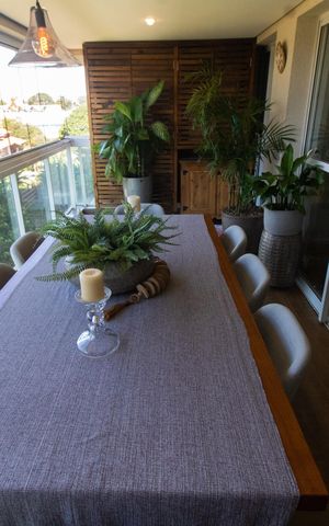 Apartamento à venda com 137m², 4 quartos e 3 vagas Apartamento à venda com 137m², 4 quartos e 3 vagasVaranda gourmet