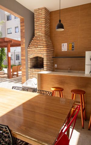 Apartamento à venda com 30m², 1 quarto e sem vaga Apartamento à venda com 30m², 1 quarto e sem vagaÁrea comum - Churrasqueira