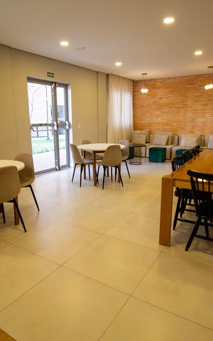 Apartamento à venda com 30m², 1 quarto e sem vaga Apartamento à venda com 30m², 1 quarto e sem vagaÁrea comum - Salão de Festas
