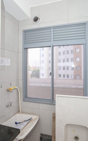 Apartamento à venda com 30m², 1 quarto e sem vaga Apartamento à venda com 30m², 1 quarto e sem vagaCozinha e Área de Serviço