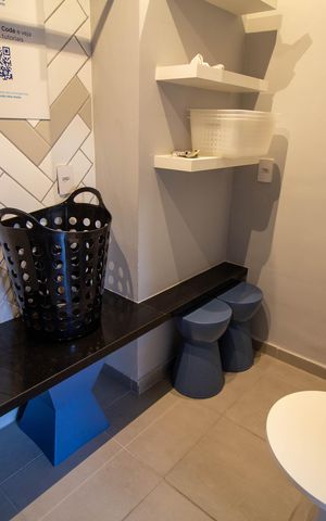 Apartamento à venda com 30m², 1 quarto e sem vaga Apartamento à venda com 30m², 1 quarto e sem vagaÁrea comum - Lavanderia