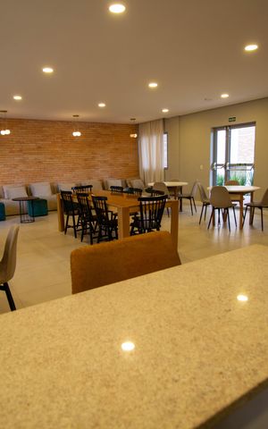 Apartamento à venda com 30m², 1 quarto e sem vaga Apartamento à venda com 30m², 1 quarto e sem vagaÁrea comum - Salão de Festas
