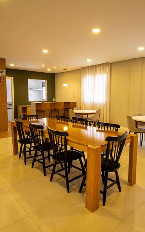 Apartamento à venda com 30m², 1 quarto e sem vaga Apartamento à venda com 30m², 1 quarto e sem vagaÁrea comum - Salão de Festas