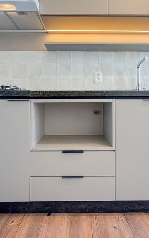 Apartamento à venda com 33m², 1 quarto e sem vaga Apartamento à venda com 33m², 1 quarto e sem vagaCozinha