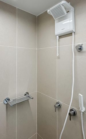 Apartamento à venda com 33m², 1 quarto e sem vaga Apartamento à venda com 33m², 1 quarto e sem vagaBanheiro da Suíte