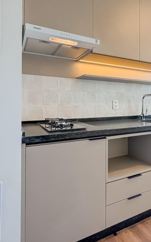 Apartamento à venda com 33m², 1 quarto e sem vaga Apartamento à venda com 33m², 1 quarto e sem vagaCozinha