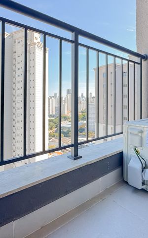 Apartamento à venda com 33m², 1 quarto e sem vaga Apartamento à venda com 33m², 1 quarto e sem vagaVaranda da Sala