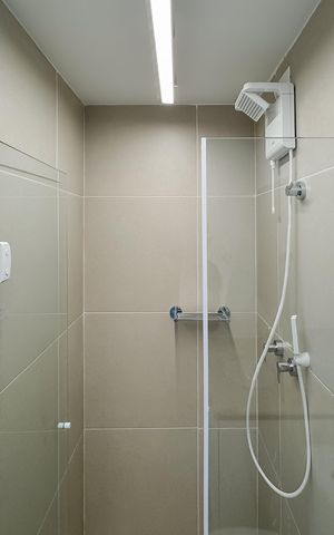 Apartamento à venda com 33m², 1 quarto e sem vaga Apartamento à venda com 33m², 1 quarto e sem vagaBanheiro da Suíte