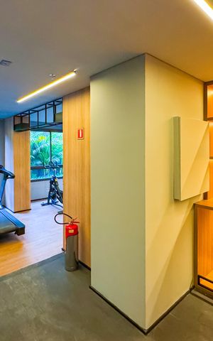 Apartamento à venda com 33m², 1 quarto e sem vaga Apartamento à venda com 33m², 1 quarto e sem vagaAcademia