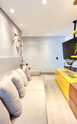 Apartamento à venda com 84m², 2 quartos e 2 vagas Apartamento à venda com 84m², 2 quartos e 2 vagasSala