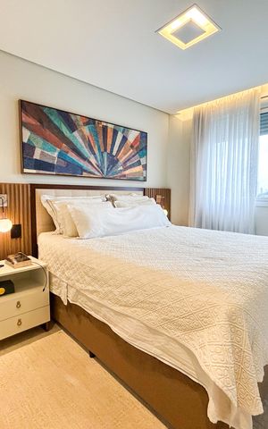 Apartamento à venda com 84m², 2 quartos e 2 vagas Apartamento à venda com 84m², 2 quartos e 2 vagasSuíte