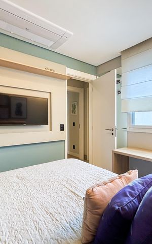 Apartamento à venda com 84m², 2 quartos e 2 vagas Apartamento à venda com 84m², 2 quartos e 2 vagasQuarto
