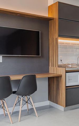 Studio para alugar com 27m², 1 quarto e sem vagaCozinha
