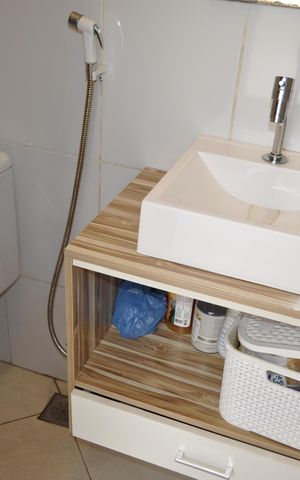 Casa de condomínio à venda com 110m², 4 quartos e 1 vagaLavabo