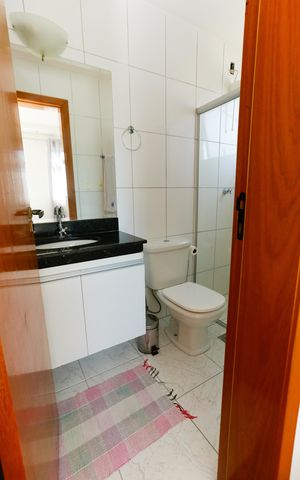 Apartamento à venda com 85m², 3 quartos e 2 vagas Apartamento à venda com 85m², 3 quartos e 2 vagasBanheiro da Suíte