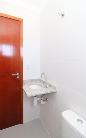 Apartamento à venda com 43m², 2 quartos e sem vagaBanheiro da Suíte