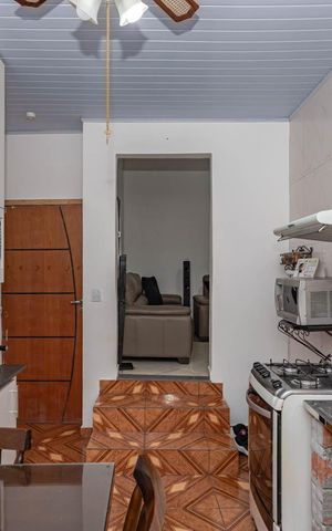Casa para alugar com 60m², 2 quartos e 1 vagaCozinha