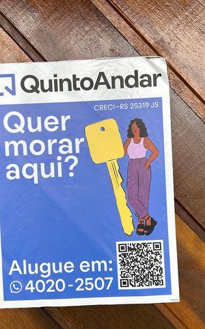 Apartamento para alugar com 46m², 1 quarto e sem vaga Apartamento para alugar com 46m², 1 quarto e sem vagaPlaca