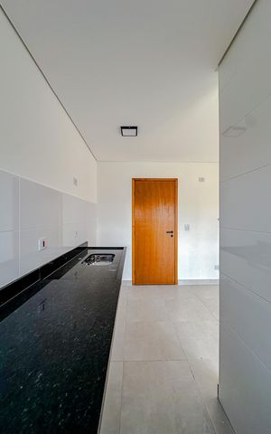 Apartamento à venda com 39m², 2 quartos e 1 vagaCozinha e Área de Serviço