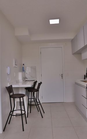 Apartamento à venda com 28m², 1 quarto e sem vaga Apartamento à venda com 28m², 1 quarto e sem vagaSala/Cozinha