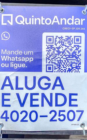 Apartamento à venda com 39m², 2 quartos e sem vagaPlaquinha