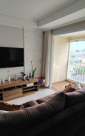 Apartamento à venda com 76m², 3 quartos e 1 vaga Apartamento à venda com 76m², 3 quartos e 1 vagaSala