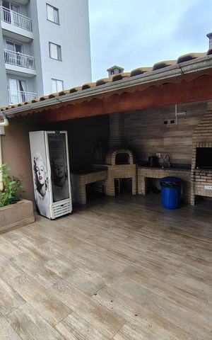 Apartamento à venda com 76m², 3 quartos e 1 vaga Apartamento à venda com 76m², 3 quartos e 1 vagaÁrea comum - Churrasqueira