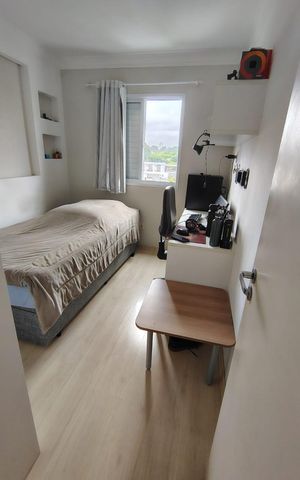 Apartamento à venda com 76m², 3 quartos e 1 vaga Apartamento à venda com 76m², 3 quartos e 1 vagaQuarto 3