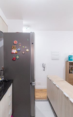 Apartamento para alugar com 48m², 2 quartos e 1 vaga Apartamento para alugar com 48m², 2 quartos e 1 vagaCozinha e Área de Serviço