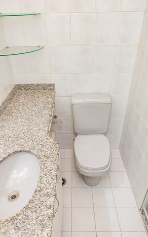 Apartamento para alugar com 76m², 3 quartos e 1 vagaBanheiro da Suíte