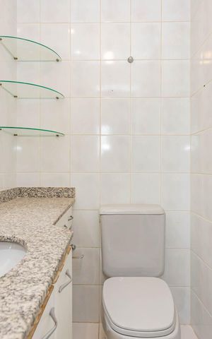 Apartamento para alugar com 76m², 3 quartos e 1 vagaBanheiro da Suíte