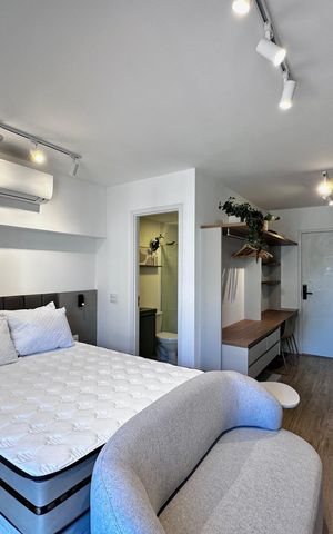 Studio à venda com 26m², 1 quarto e sem vaga Studio à venda com 26m², 1 quarto e sem vagaStudio