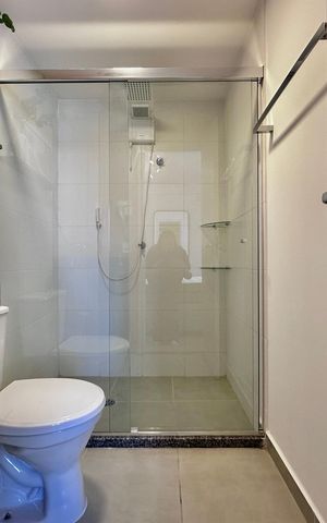 Studio à venda com 26m², 1 quarto e sem vaga Studio à venda com 26m², 1 quarto e sem vagaBanheiro