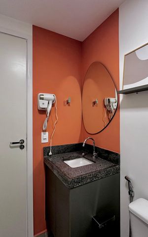 Studio à venda com 26m², 1 quarto e sem vaga Studio à venda com 26m², 1 quarto e sem vagaBanheiro