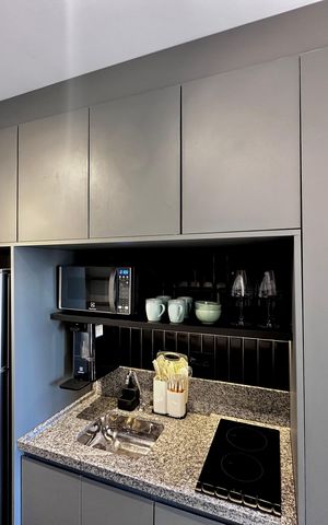 Studio à venda com 26m², 1 quarto e sem vaga Studio à venda com 26m², 1 quarto e sem vagaCozinha