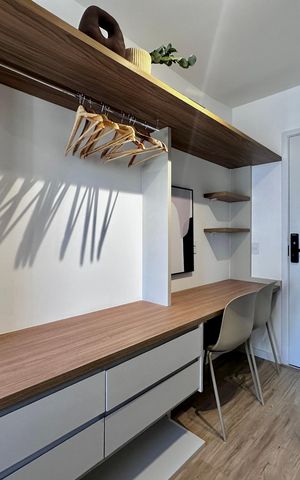Studio à venda com 26m², 1 quarto e sem vaga Studio à venda com 26m², 1 quarto e sem vagaCozinha